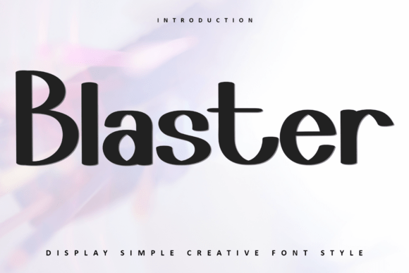 Blaster: A Festive Typeface That Brings Holiday Magic to Your Designs