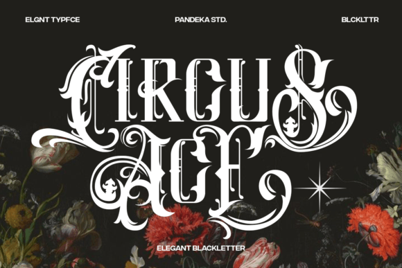 Circuse Age: A Bold Font for Dark and Strong Designs