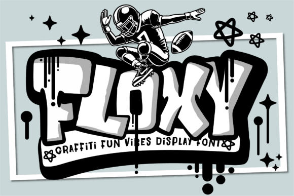 Floxy: The Graffiti-Inspired Font That Brings Urban Energy to Design