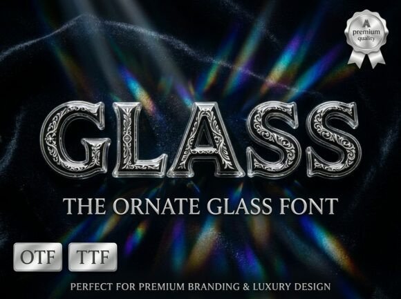 Glass: A Display Font That Transcends the Ordinary