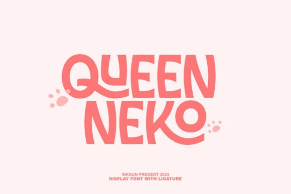 Queen Neko: A Playful Font with Feline Charm