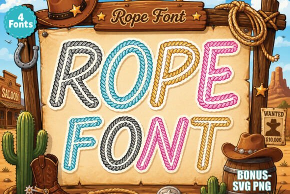 Rope and the Art of Western Script Design