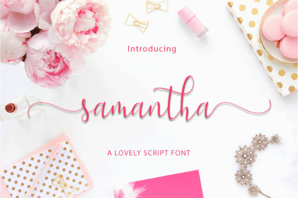 Samantha: A Handwritten Font with Timeless Charm