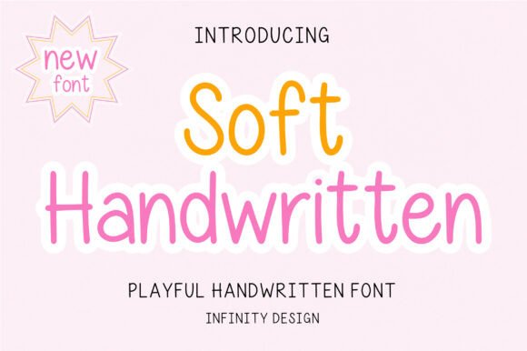 Soft Handwritten: A Playful Touch for Creative Expression