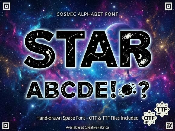 Star: A Cosmic Alphabet for Bold Visual Statements