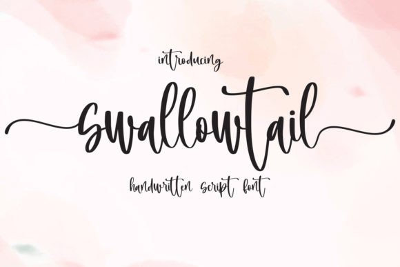 Swallowtail: A Handwritten Script with Heart